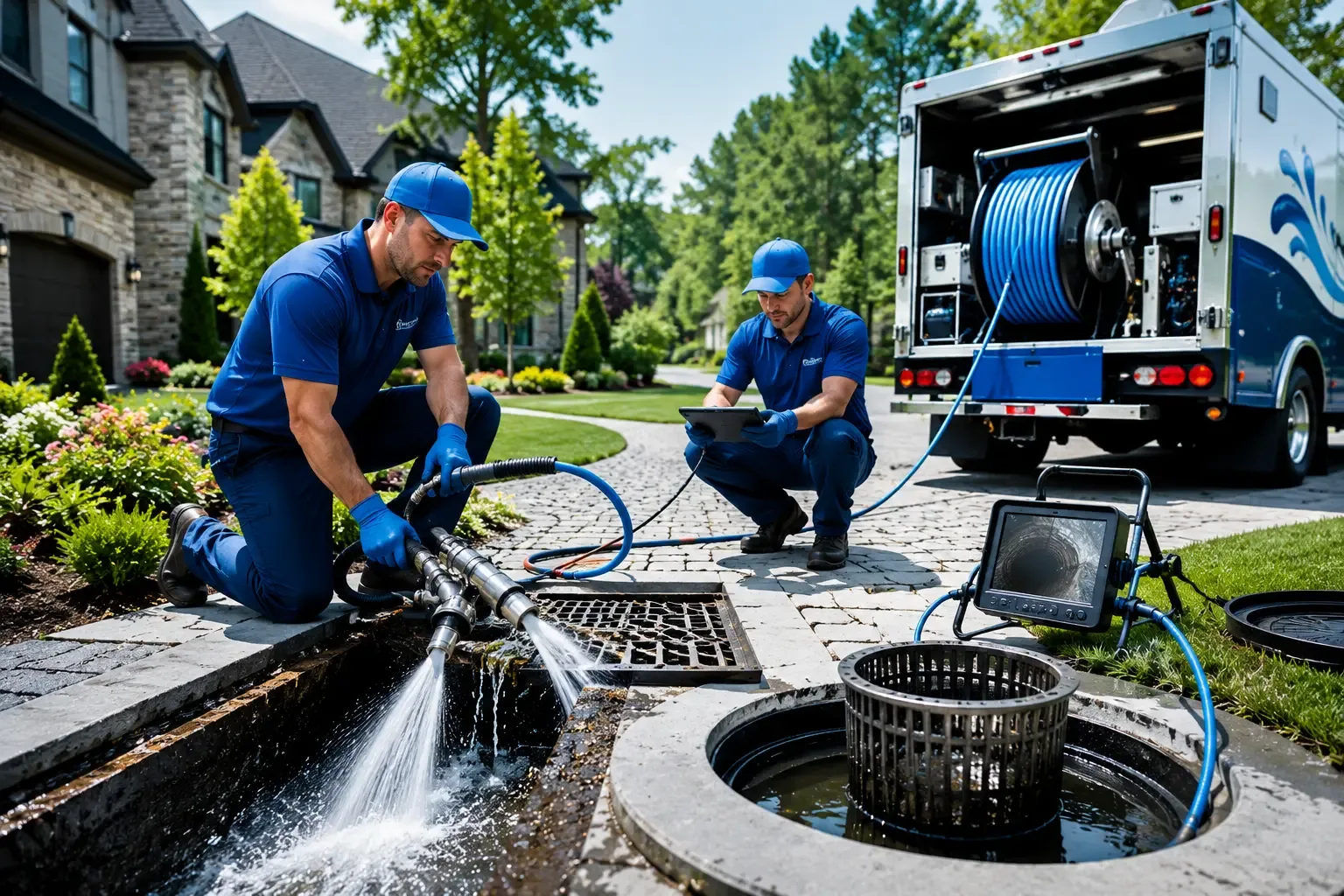 Local outdoor drain cleaning professionals in Brookline, NH