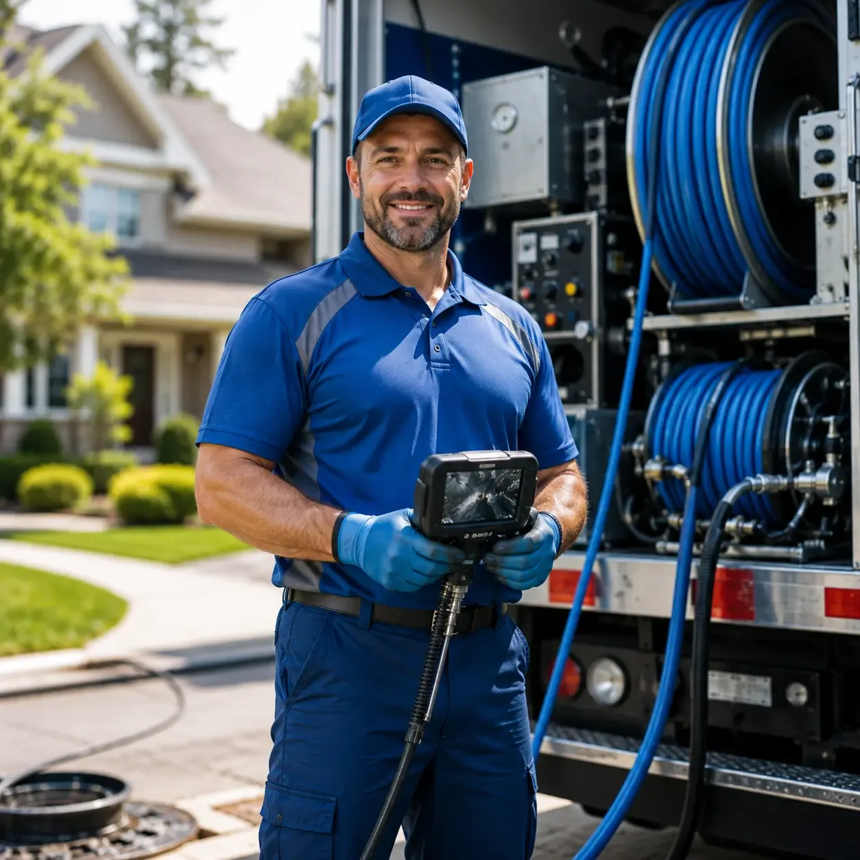 Local outdoor drain cleaning specialists in Brookline, NH